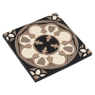 Images D'Orient Bottle Holder Sejjadeh Rosace PVC 11x11cm 4.3x4.3inches Perspective BOT-112081