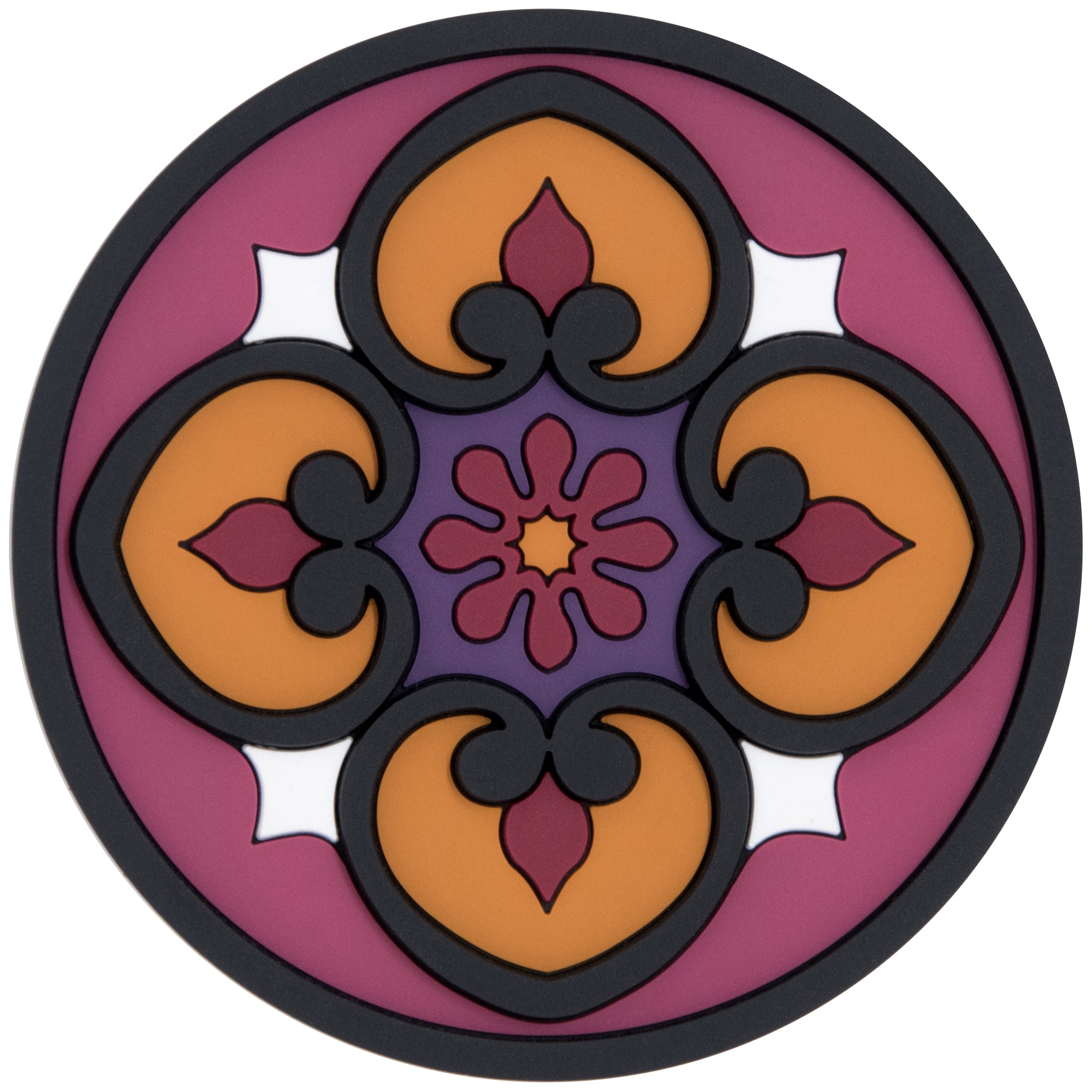 Images D'Orient Bottle Holder Sejjadeh Sol PVC diameter 11cm 4.3inch BOT-110251