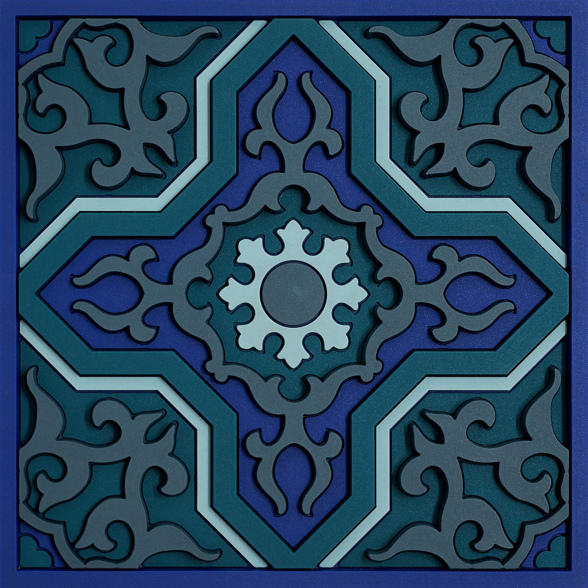 Images D'Orient Bottle Holder Vagabonde Lin PVC 11x11cm 4.3x4.3inches BOT-110291