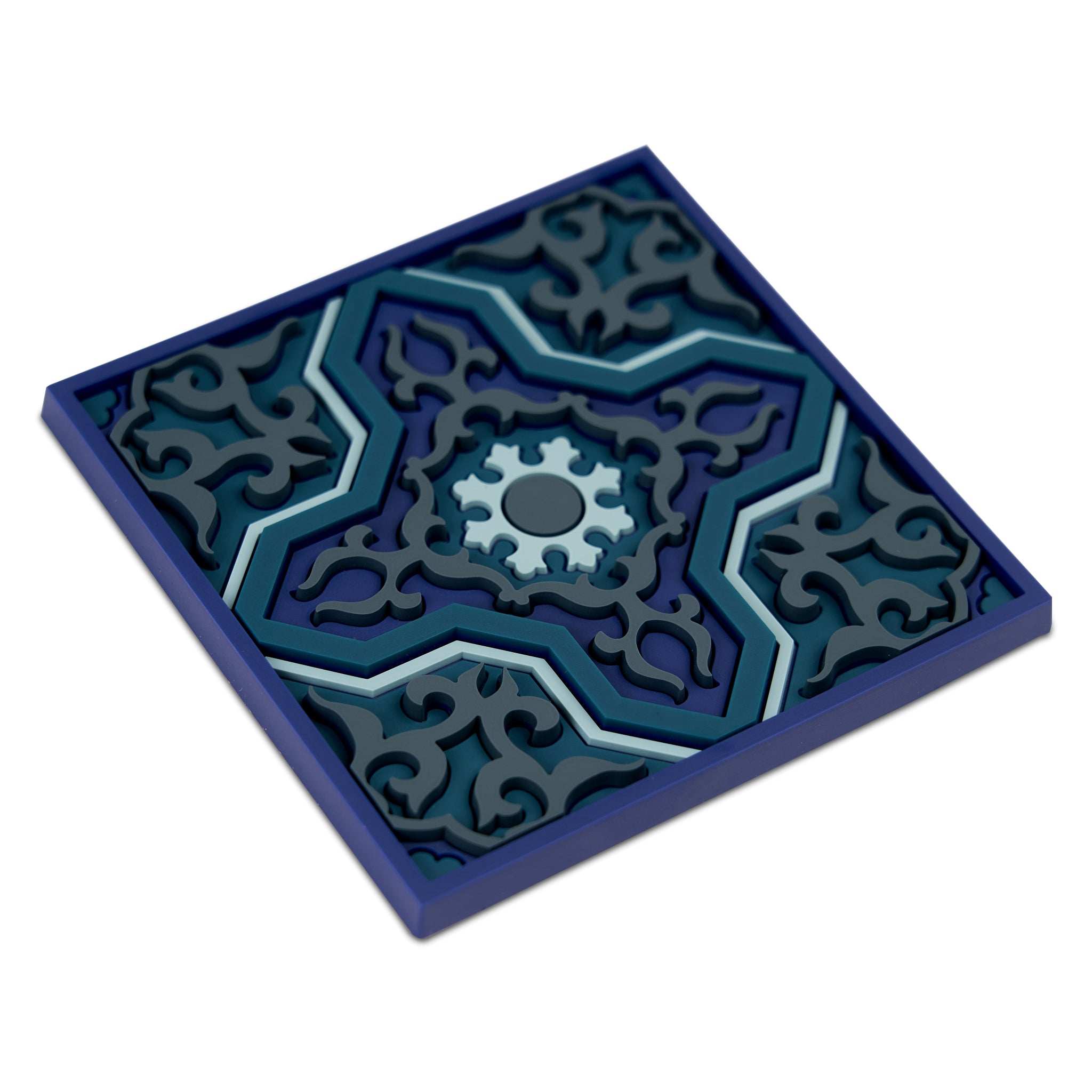 Images D'Orient Bottle Holder Vagabonde Lin PVC 11x11cm 4.3x4.3inches Perspective BOT-110291