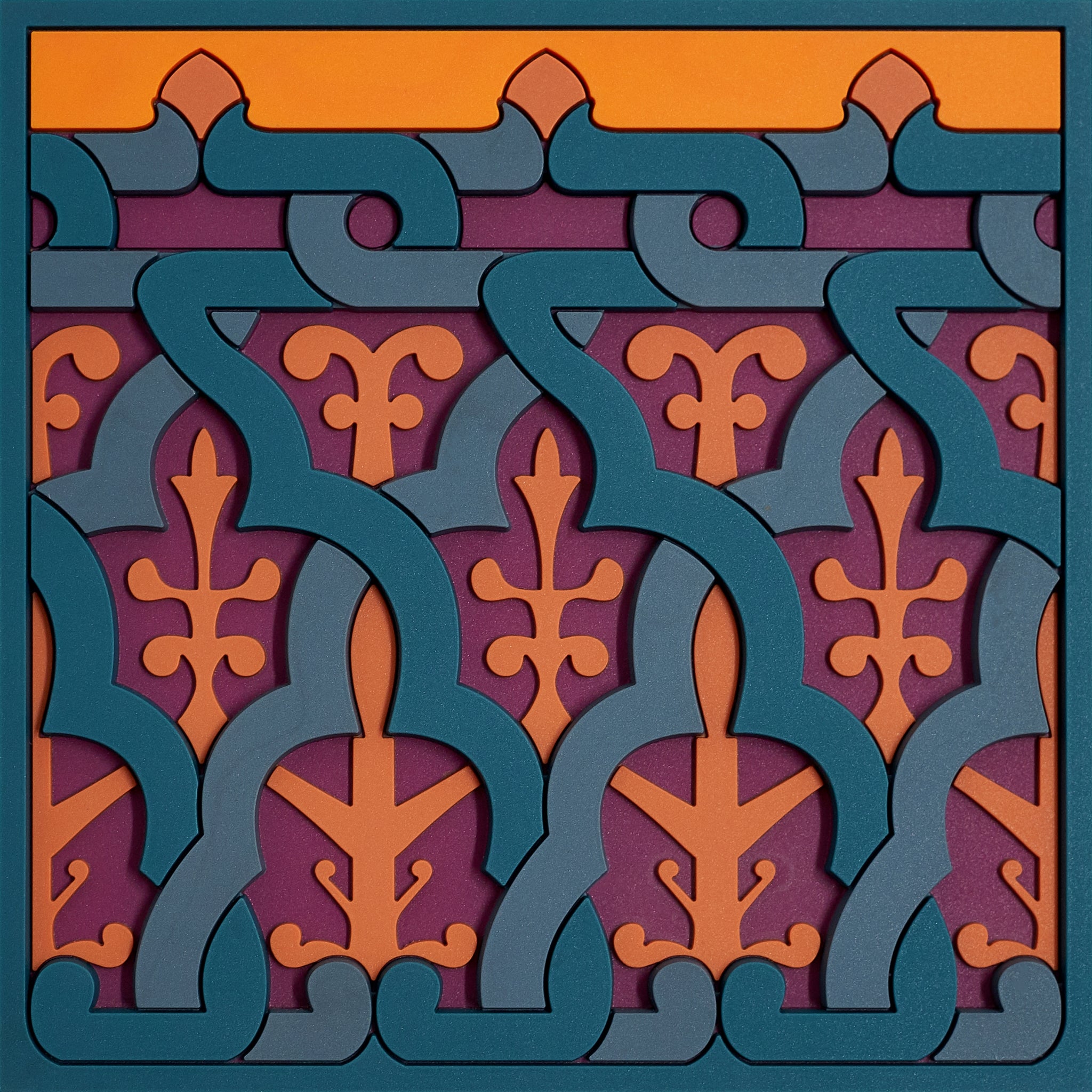 Images D'Orient Bottle Holder Vagabonde Soie PVC 11x11cm 4.3x4.3inches BOT-110281