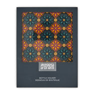 Images D'Orient Bottle Holder Zahra Orange PVC 11x11cm 4.3x4.3inches Packaging Front BOT-110321