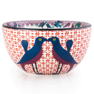 Images D'Orient Bowl Porcelain Birds Of Paradise 12 cm Combo of 4 POR-120064 3