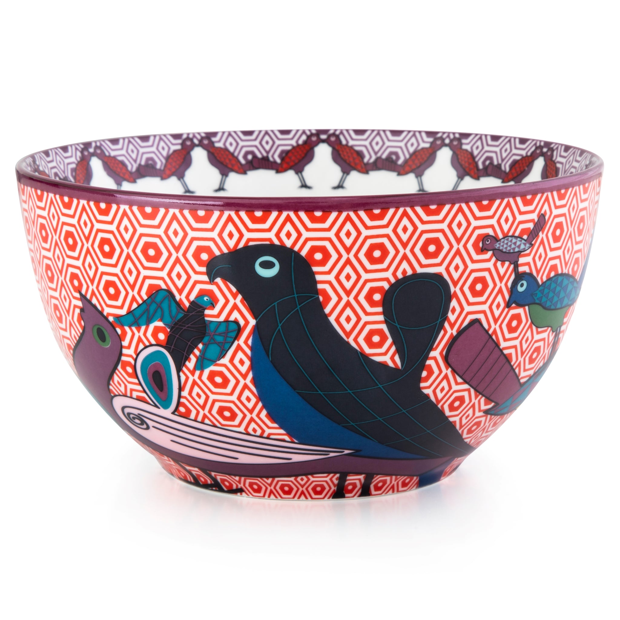 Images D'Orient Bowl Porcelain Birds Of Paradise 15 cm POR-151004