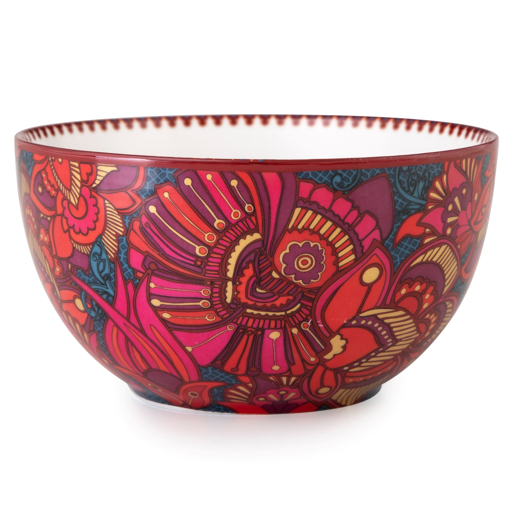Images D'Orient Bowl Porcelain Kashmir 12 cm POR-120131