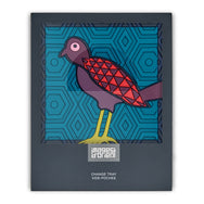 Images D'Orient Change Tray Birds Of Paradise Blue VPO-190081