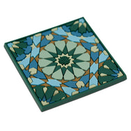 Images D'Orient Coaster Andalusia PVC 9x9cm 3.5x.3.5inches Perspective COA-990201