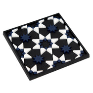 Images D'Orient Coaster Kaokab PVC 9x9cm 3.5x.3.5inches Perspective COA-990211