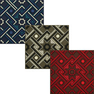 Images D'Orient Coaster Matea Combo of 6 PVC 9x9cm 3.5x.3.5inches COA-993326