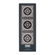 Images D'Orient Coaster Mosaic Black White PVC 9x9cm 3.5x.3.5inches Packaging Front Set of 6 COA-992061