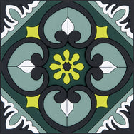 Images D'Orient Coaster Sejjadeh Forest PVC 9x9cm 3.5x.3.5inches COA-990331