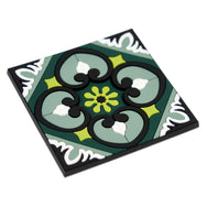 Images D'Orient Coaster Sejjadeh Forest PVC 9x9cm 3.5x.3.5inches Perspective COA-990331