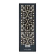 Images D'Orient Coaster Sejjadeh Rosace PVC 9x9cm 3.5x.3.5inches Packaging Front Set of 6 COA-992091