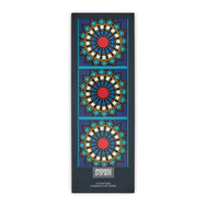 Images D'Orient Coaster Sursock Vitrail PVC 9x9cm 3.5x.3.5inches Packaging Front Set of 6 COA-994131