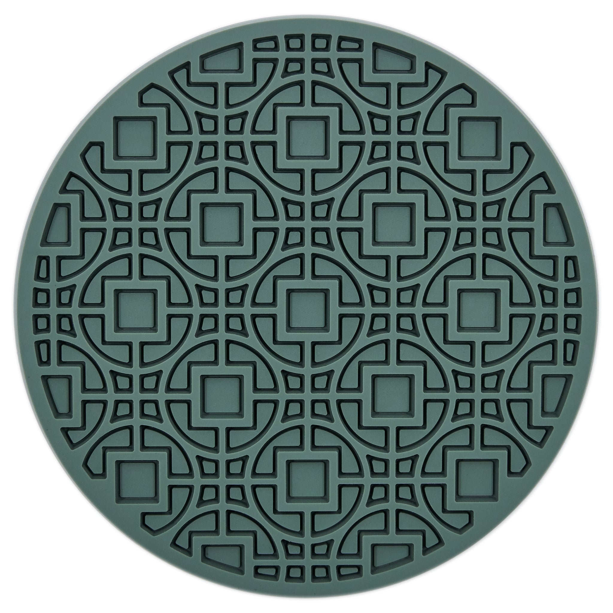 Images D'Orient Coaster Urban 05 Olive Silicone diameter 11cm 4.3inch COA-100531