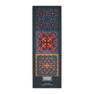 Images D'Orient Coaster Vagabonde Soie Combo of 6 PVC 9x9cm 3.5x.3.5inches Packaging Front Set of 6 COA-993306