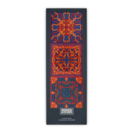 Images D'Orient Coaster Vagabonde Velours Combo of 6 PVC 9x9cm 3.5x.3.5inches Packaging Front Set of 6 COA-993316