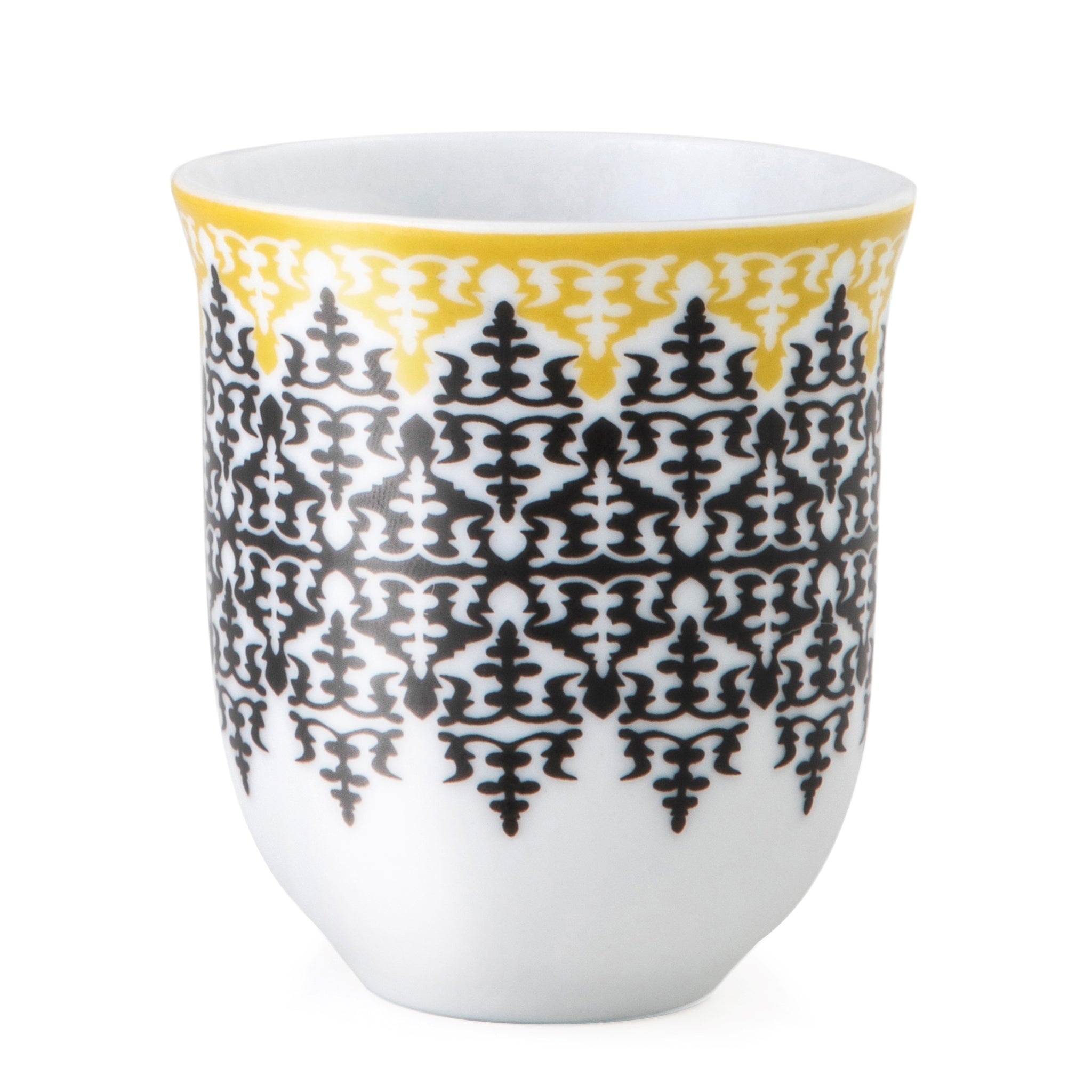 Images D'Orient Coffee Cup Porcelain Safra 90 ml Set of 6 POR-900116