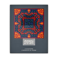 Images D'Orient Coster Vagabonde Bouquet Velours Packaging Front Set of 2 COA-990371