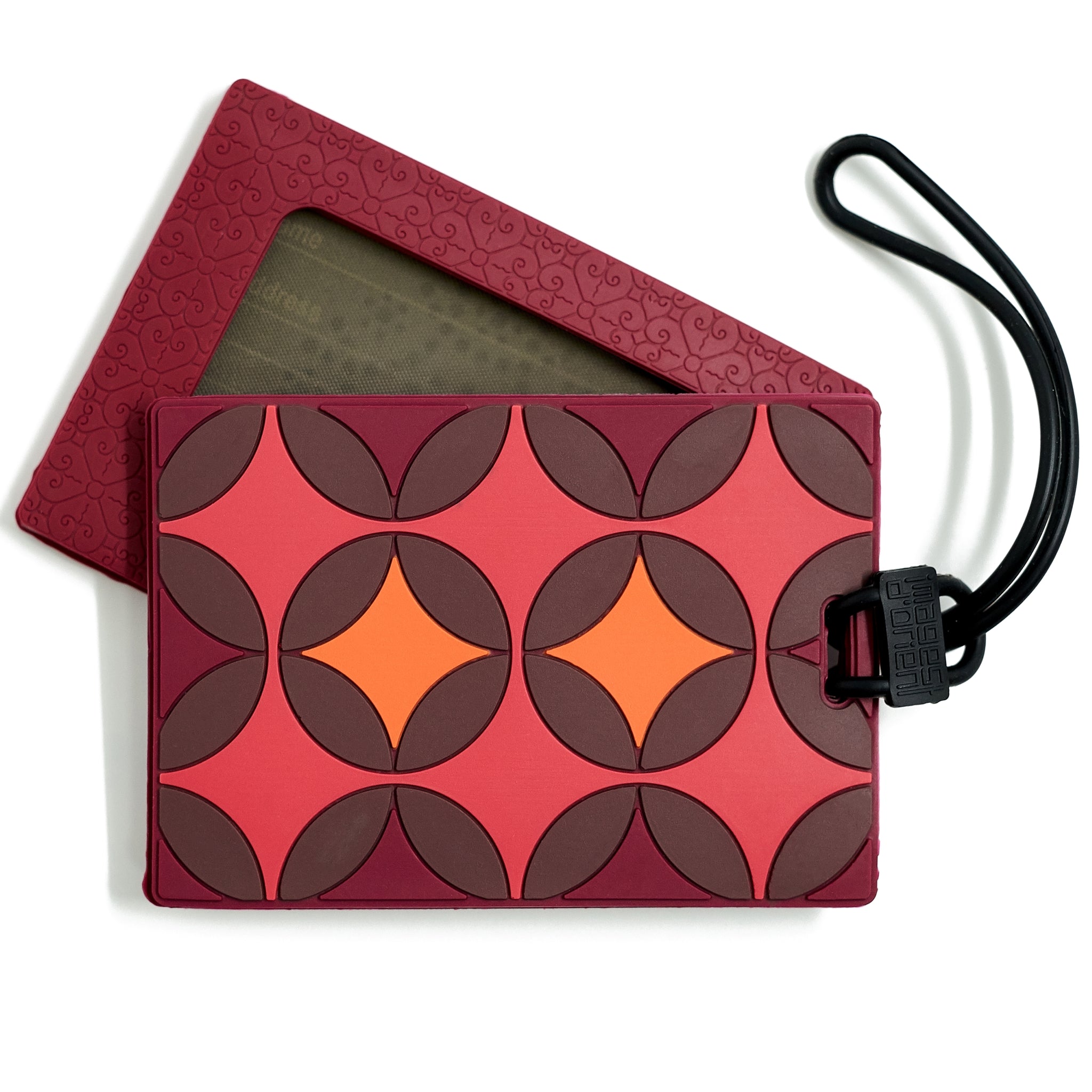 Images D'Orient Luggage Tag Sejjadeh Grenat LUG-340051