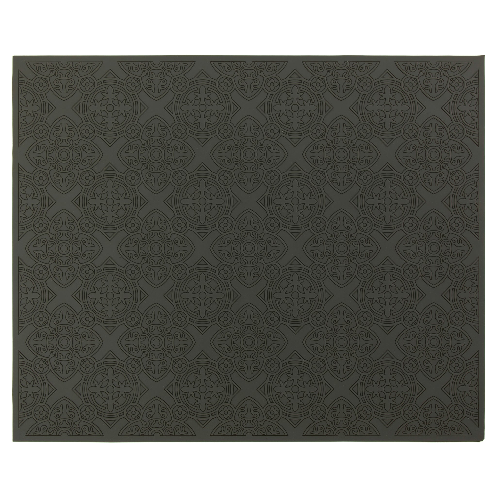 Images D'Orient Placemat Urban 01 Pepper Grey Silicone 42x33cm 16.5x13inches PLA-400111