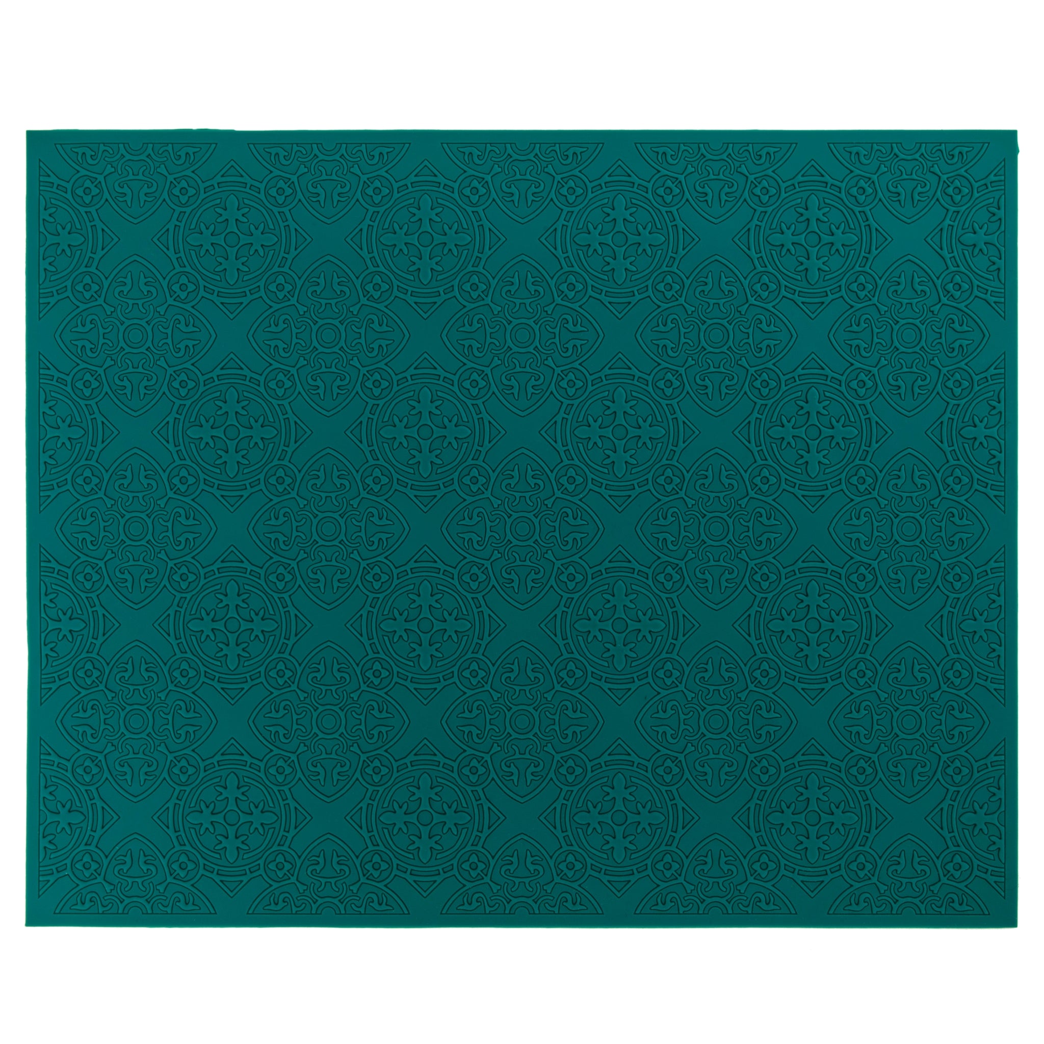 Images D'Orient Placemat Urban 01 Teal Silicone 42x33cm 16.5x13inches PLA-400071
