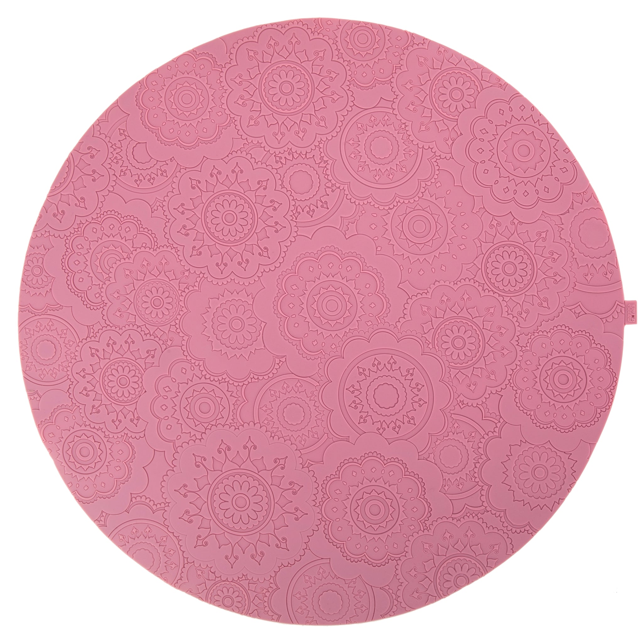 Images D'Orient Placemat Urban 03 Orchid Silicone diameter 38cm 15inches PLA-410281