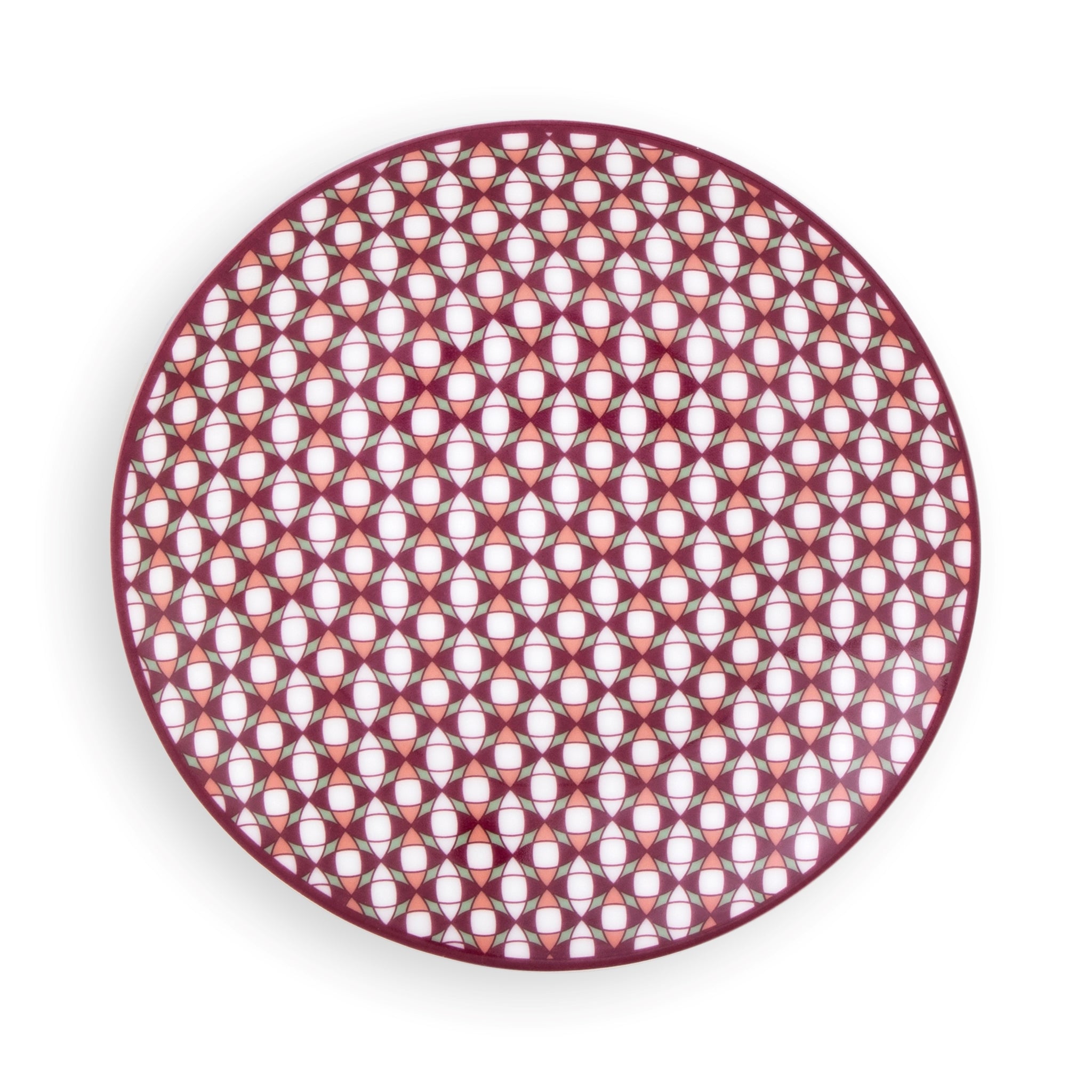 Images D'Orient Plate Opera 15.3 cm Set of 4 POR-351154