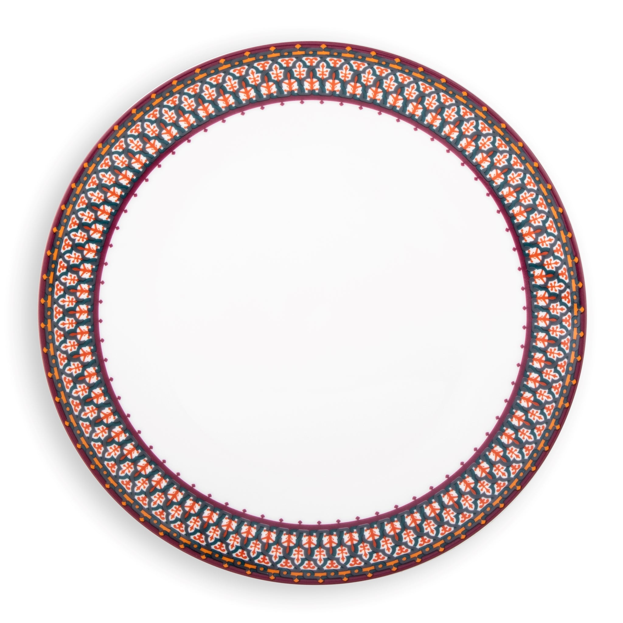 Images D'Orient Plate Vagabonde 26.7 cm Set of 4 POR-361274