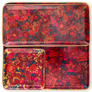 Images D'Orient Platter Kashmir Combo of 4 POR-440064