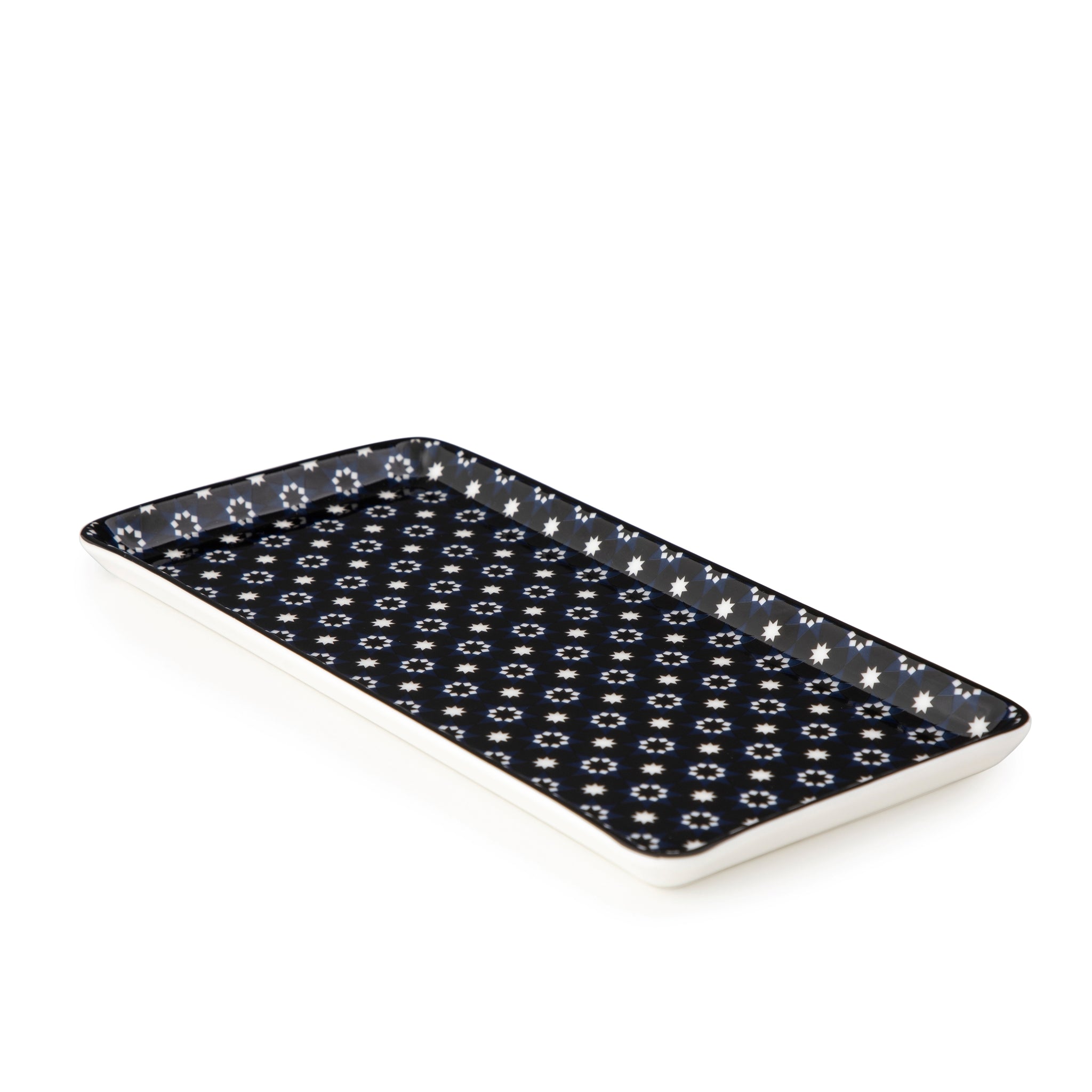 Images D'Orient Rectangular Platter Kaokab 24 x 12 cm Perspective POR-124003