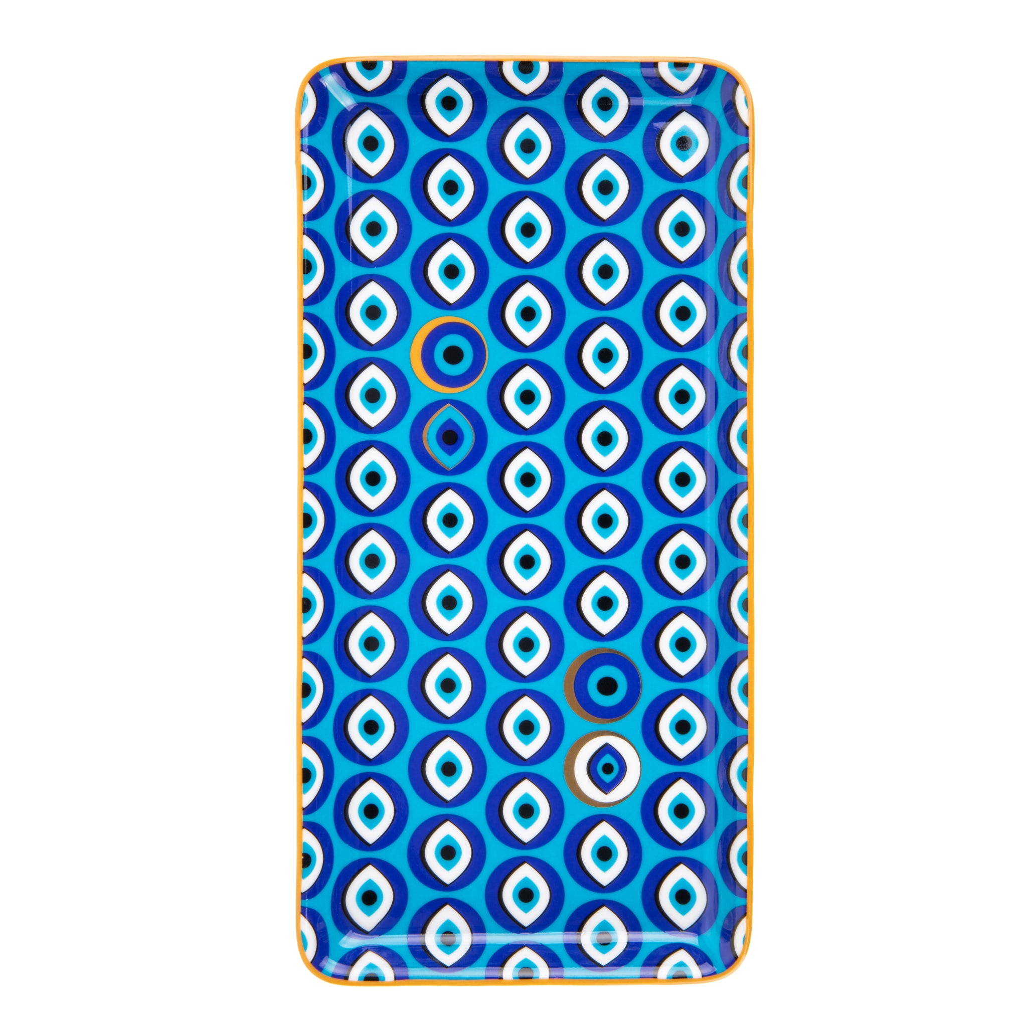 Images D'Orient Rectangular Platter Zarqa 24 x 12 cm POR-124007