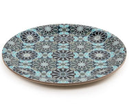 Images D'Orient Round Mini Tray  Andalusia 11cm 4.3inches Veneer Side COA-111011