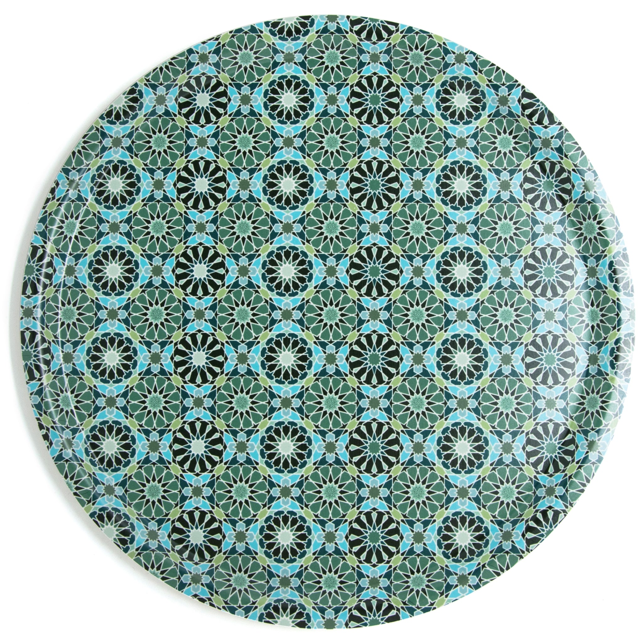 Images D'Orient Round Tray Andalusia 38 cm TRA-380061