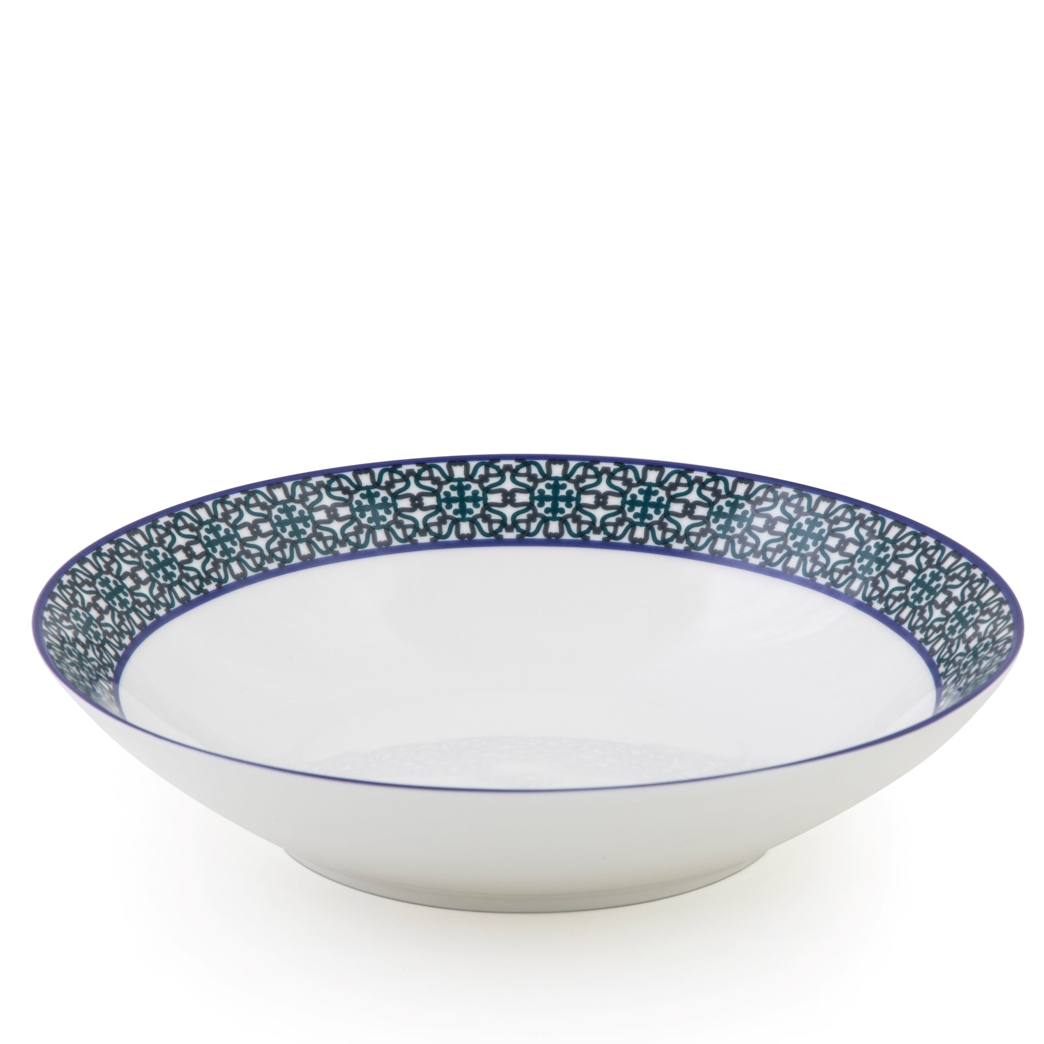 Images D'Orient Soup Plate Vagabonde 20.5 cm Set of 4 Perspective POR-361204