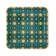 Images D'Orient Square Platter Small Andalusia 11.5 cm POR-115002