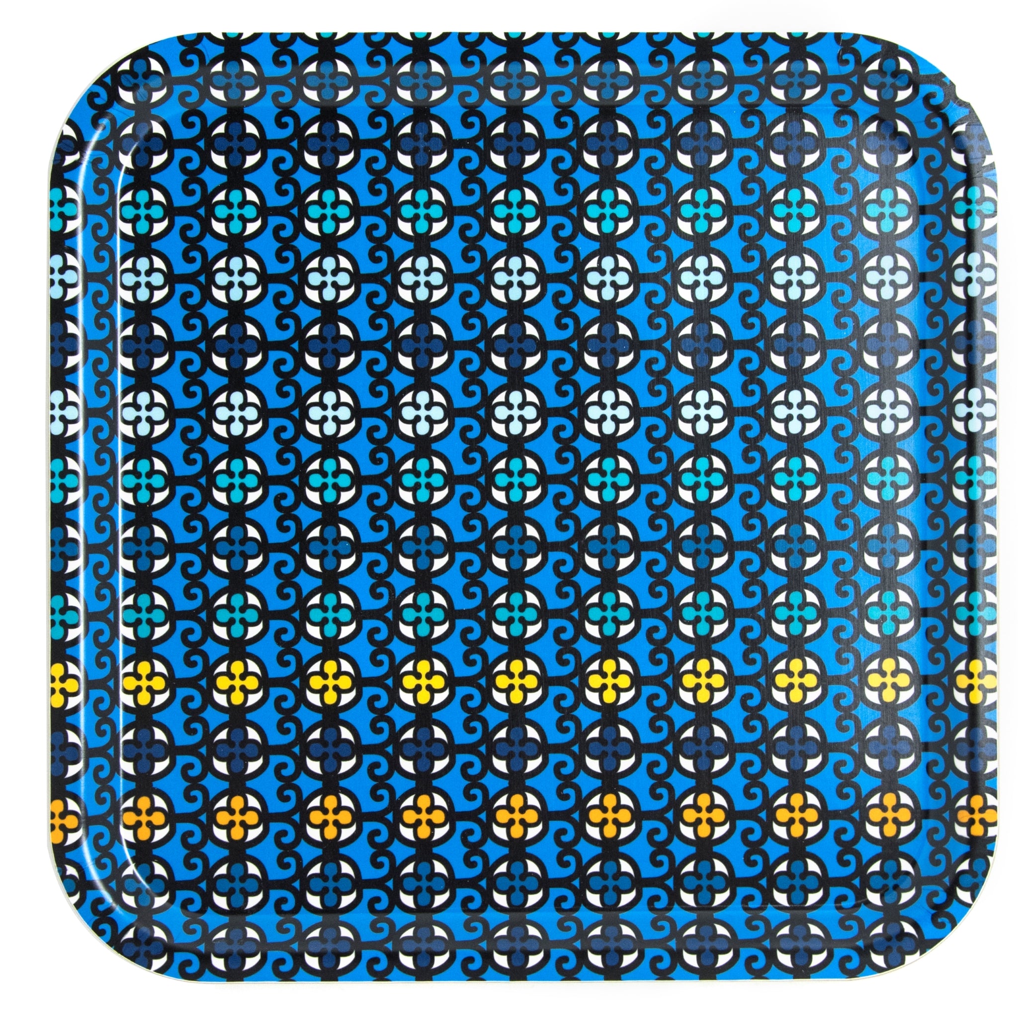 Images D'Orient Square Tray Sursock Vitrail 32 cm TRA-320111