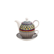Images D'Orient Tea for One with Infuser Vagabonde Porcelain POR-321431