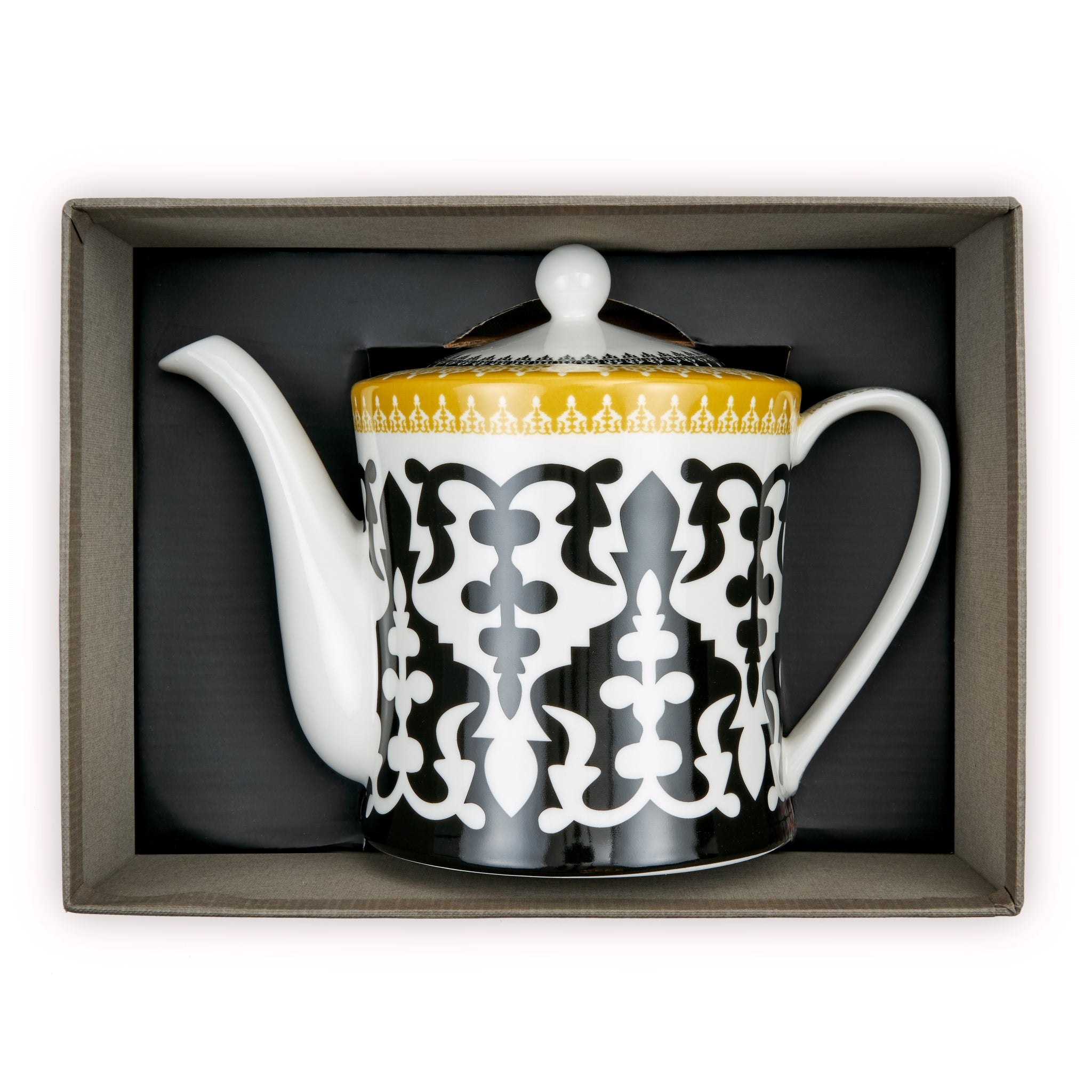 Images D'Orient Teapot Safra Porcelain In Box POR-30312