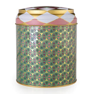 Images D'Orient Tin Box with 2 Coffee Cups Saucer Opera 90 ml Tin POR-922072