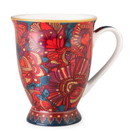 Images D'Orient Tin Box with Royal MUG Kashmir Mug POR-232091