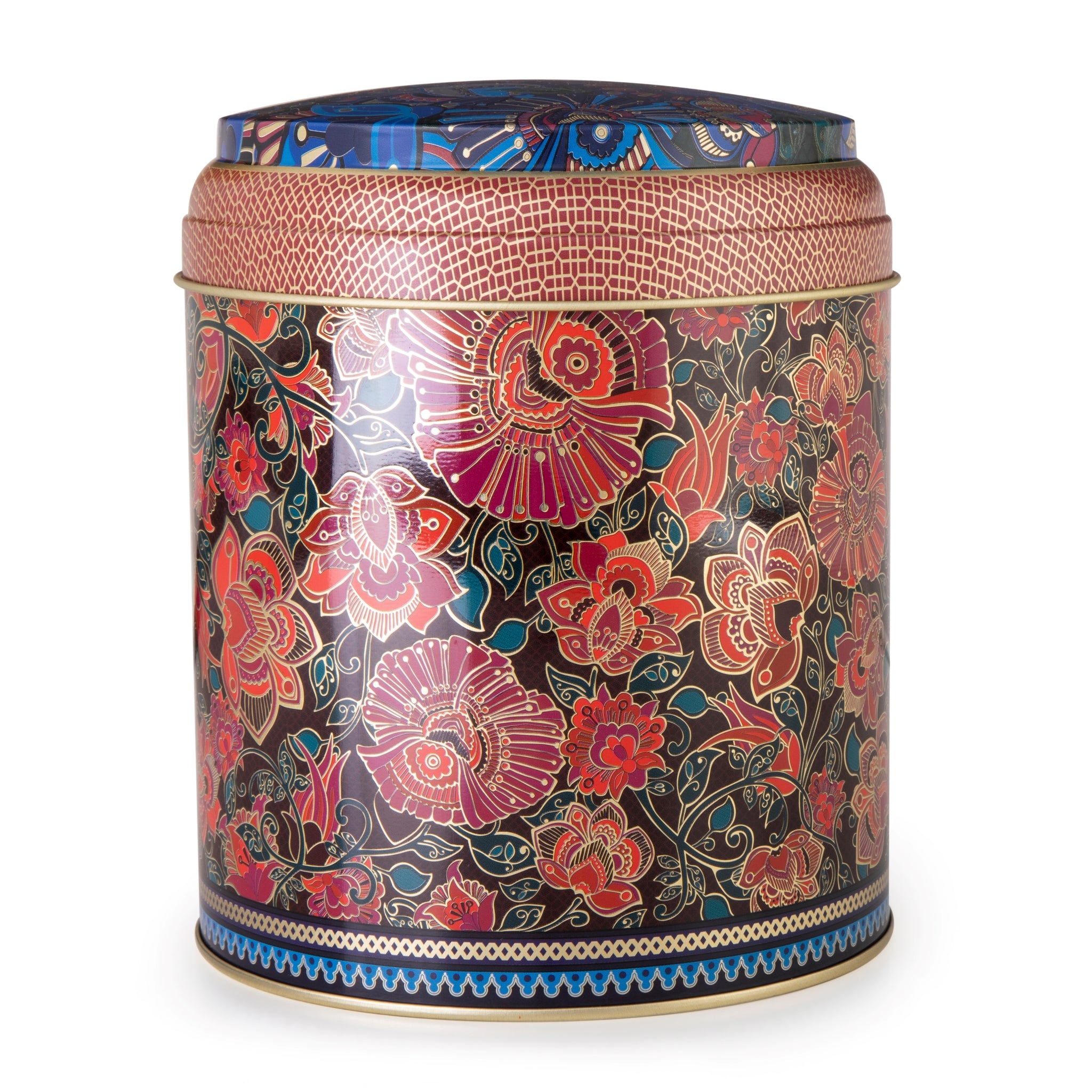 Images D'Orient Tin Box with Royal MUG Kashmir Tin POR-232091