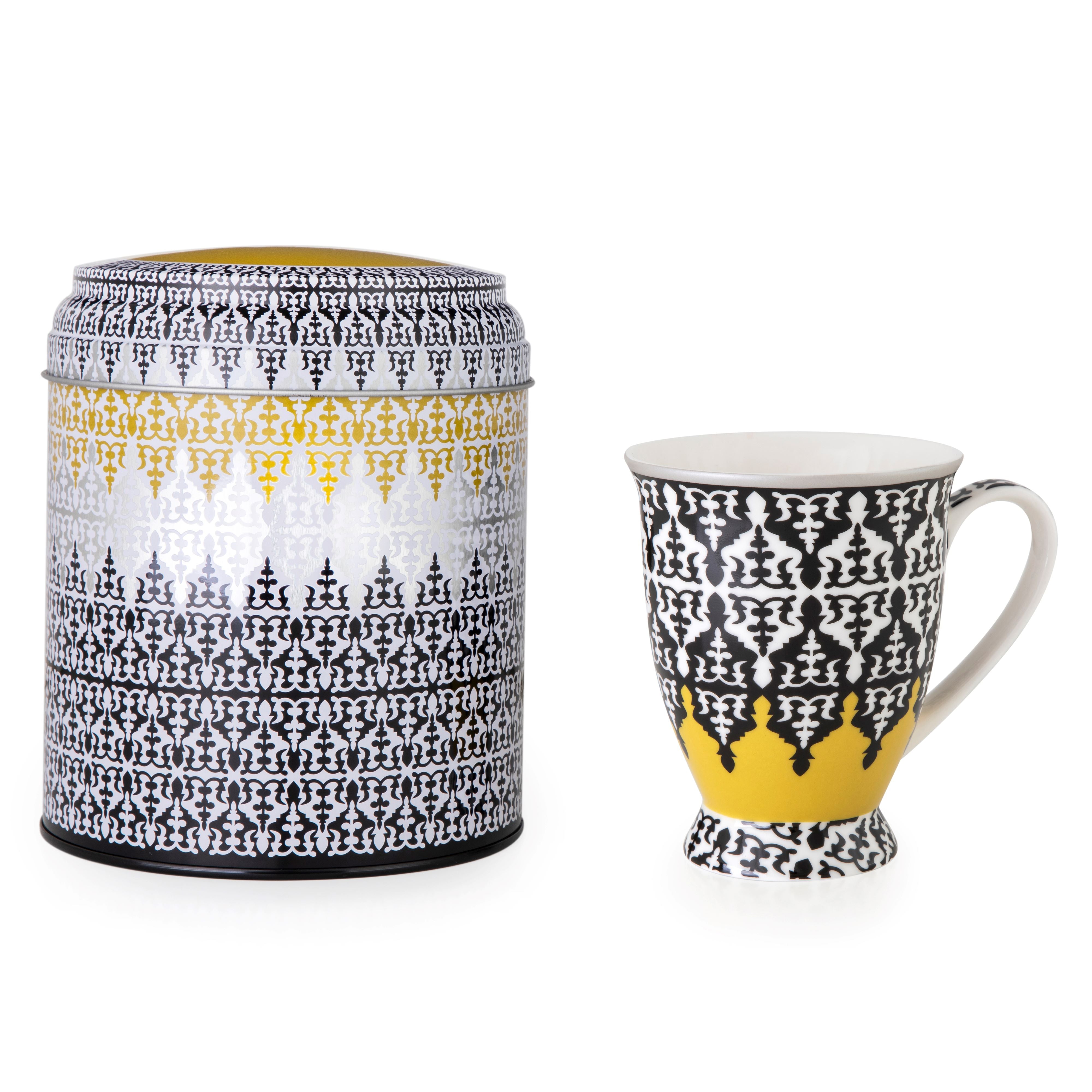 Images D'Orient Tin Box with Royal MUG Safra POR-232071