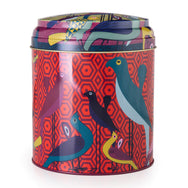 Images D'Orient Tin Box with Straight MUG Birds Of Paradise Tin POR-232052
