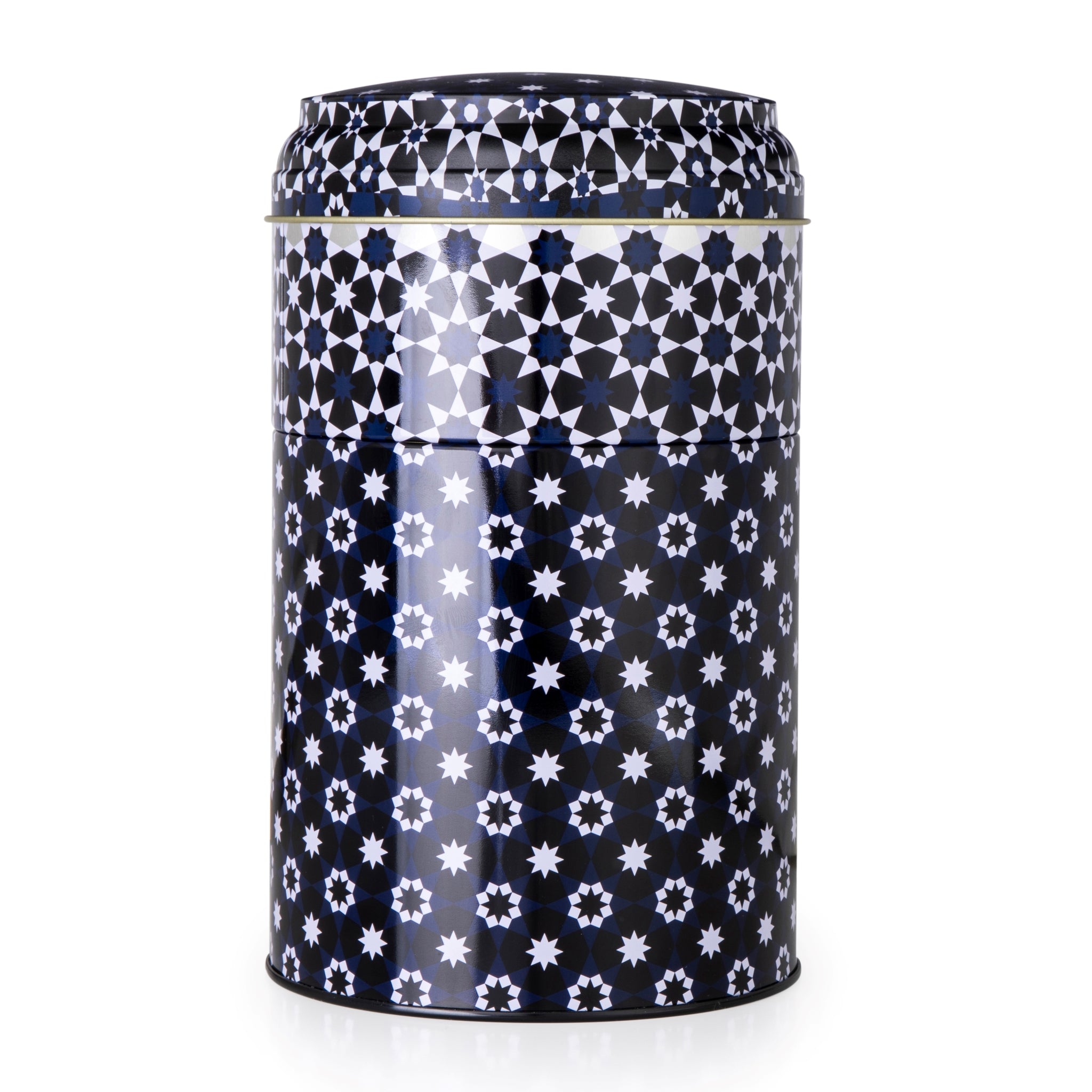 Images D'Orient Tin Box with Straight MUG Bowl Kaokab Tin POR-232032