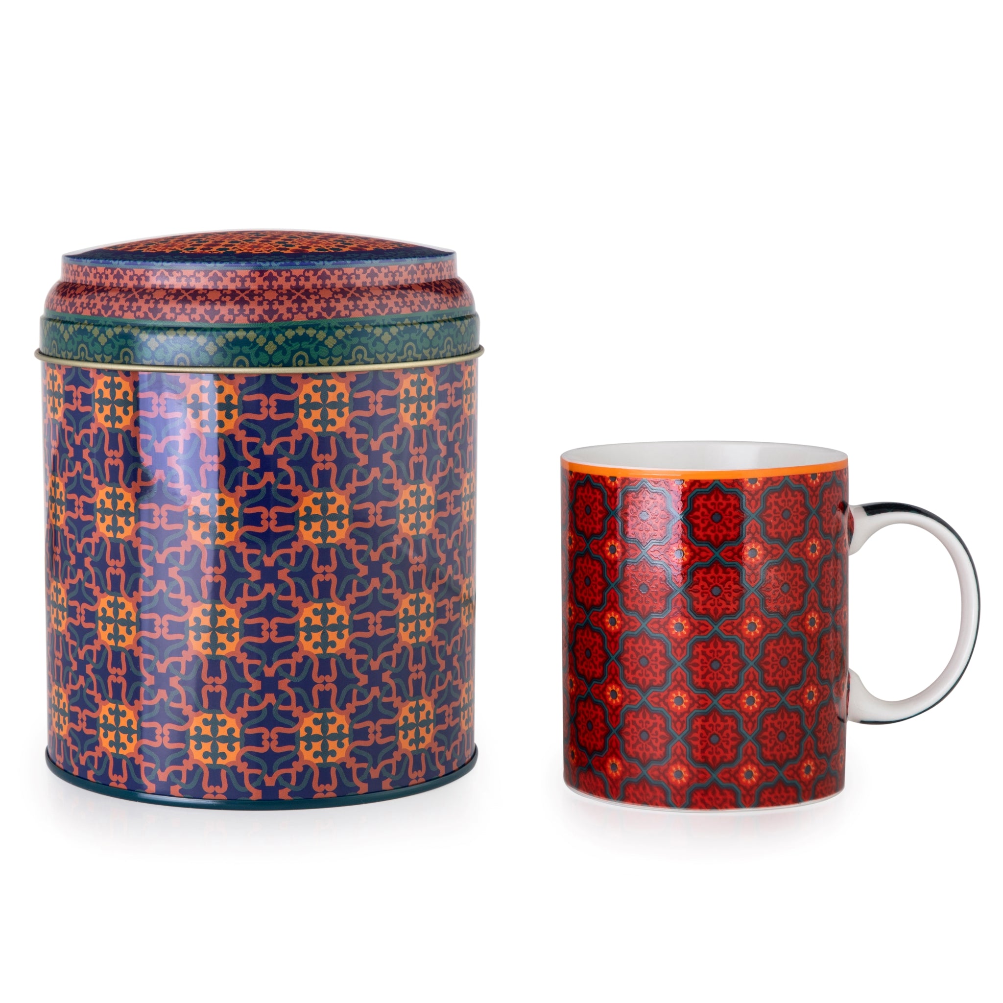 Images D'Orient Tin Box with Straight MUG Vagabonde POR-232041