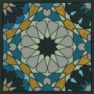 Images D'Orient Trivet Andalusia Silicone 18x18cm 7x7inches TSE-180211