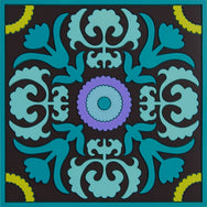 Images D'Orient Trivet Nassij Silicone 18x18cm 7x7inches TSE-180111