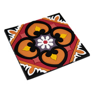 Images D'Orient Trivet Sejjadeh Sol Silicone 18x18cm 7x7inches Perspective TSE-180291