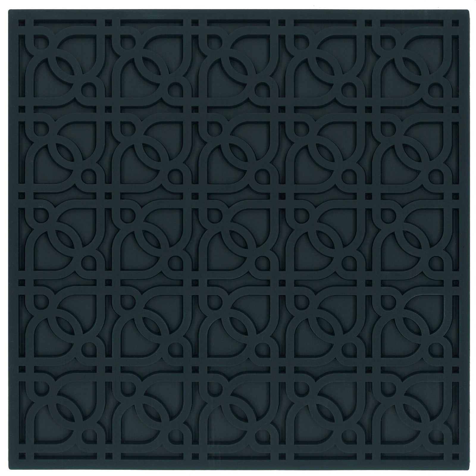 Images D'Orient Trivet Urban 06 Deep Sea Silicone 18x18cm 7x7inches TSE-100241